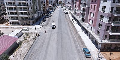 KAHRAMANMARAŞ BÜYÜKŞEHİR, ELBİSTAN HACI ESAT EFENDİ CADDESİ’NDE İLK ETABI TAMAMLADI