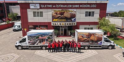 KAHRAMANMARAŞ BÜYÜKŞEHİR, HALK EKMEK AĞINI GÜÇLENDİRİYOR; FİLOYA 9 YENİ ARAÇ