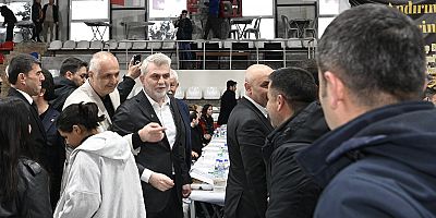 KAHRAMANMARAŞ BÜYÜKŞEHİR’İN İFTAR SOFRASI ANDIRIN’DA KURULDU