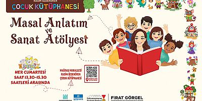 KAHRAMANMARAŞ BÜYÜKŞEHİR’İN MASAL ANLATIM VE SANAT ATÖLYESİ MİNİKLERİ BEKLİYOR