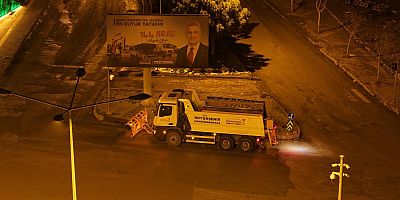 KAHRAMANMARAŞ BÜYÜKŞEHİR, KAR YAĞIŞINA KARŞI TEYAKKUZDA