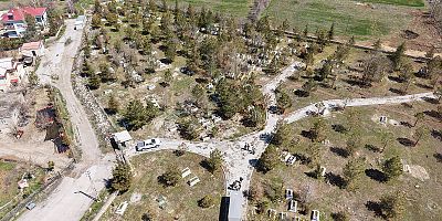 KAHRAMANMARAŞ BÜYÜKŞEHİR, MEZARLIKLARDA KAPSAMLI YENİLEME BAŞLATTI