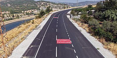 KAHRAMANMARAŞ BÜYÜKŞEHİR, SARIÇUKUR YOLUNU TAMAMEN YENİLEDİ