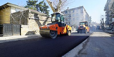 KAHRAMANMARAŞ BÜYÜKŞEHİR, YOL İYİLEŞTİRMELERİNİ ARALIKSIZ SÜRDÜRÜYOR