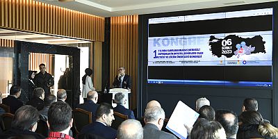 KAHRAMANMARAŞ DEPREMLERİ KONGRESİNİN KAPANIŞ PROGRAMI GERÇEKLEŞTİRİLDİ