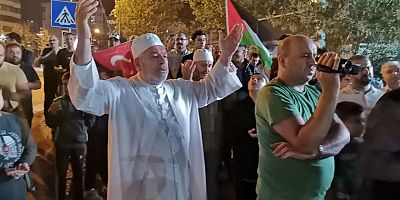 KAHRAMANMARAŞ FİLİSTİN İÇİN YÜRÜDÜ