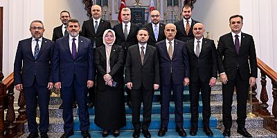 KAHRAMANMARAŞ HEYETİ, ADALET BAKANI GÜRLEK’İ ZİYARET ETTİ