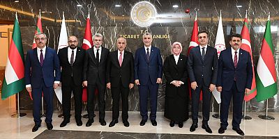 KAHRAMANMARAŞ HEYETİ TİCARET BAKANI BOLAT’I ZİYARET ETTİ
