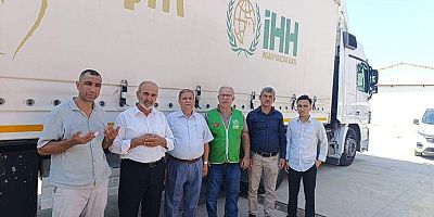 KAHRAMANMARAŞ İHH’DAN SUSUZ COĞRAFYALARA İKİ TIR SU YARDIMI