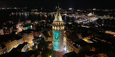 KAHRAMANMARAŞ’IN “EDEBİYAT” IŞIĞI GALATA KULESİ’NE YANSIDI