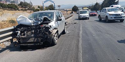 KAHRAMANMARAŞ-KAYSERİ YOLUNDA TRAFİK KAZASI: 5 YARALI