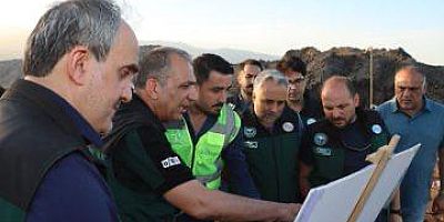 Kahramanmaraş’ta Devlet Su İşleri Genel Müdürlüğü yetkilileri