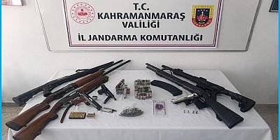 KAHRAMANMARAŞ’TA 129 SİLAH ELE GEÇİRİLDİ, 331 ŞAHIS TUTUKLANDI
