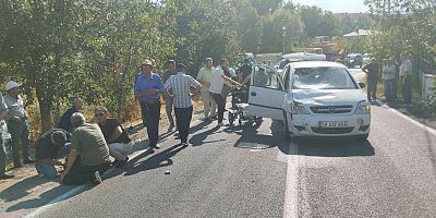 Kahramanmaraş’ın Göksun ilçesinde bir cenaze töreni sırasında mezarlığa giden gruba otomobilin çarpması sonucu 1 kişi öldü