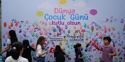 KAHRAMANMARAŞ’TA ÇOCUKLAR “RENKLERİM VE DÜŞLERİM” ETKİNLİĞİNDE BULUŞTU
