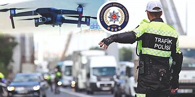 KAHRAMANMARAŞ’TA DRON DESTEKLİ TRAFİK DENETİMLERİ BAŞLADI