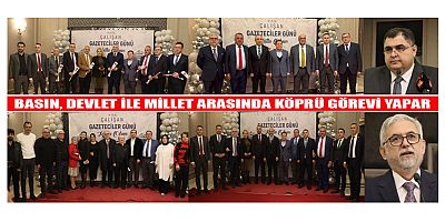 KAHRAMANMARAŞ’TA GAZETECİLERİN GÜNÜ, LATİF DOĞAN VE AYNUR BOLAT İLE TAÇLANDI