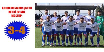 KAHRAMANMARAŞ’TA GOL YAĞMURU: 3-4