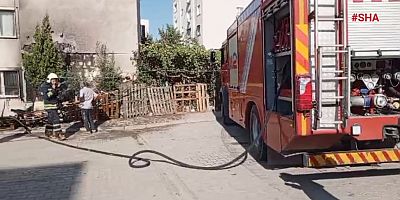 KAHRAMANMARAŞ’TA İKAMET YANGINI