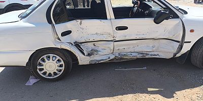 -KAHRAMANMARAŞ’TA İKİ OTOMOBİL ÇARPIŞTI: 5 YARALI