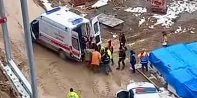 KAHRAMANMARAŞ’TA İKİNCİ KATTAN DÜŞEN İŞÇİ YARALANDI