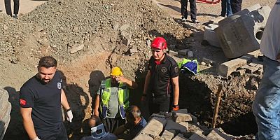 KAHRAMANMARAŞ’TA İŞÇİ GÖÇÜK ALTINDA KALDI