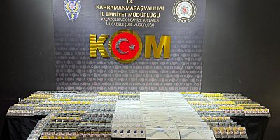 KAHRAMANMARAŞ’TA KAÇAK SİGARA VE CEP TELEFONU OPERASYONU: 10 ŞÜPHELİYE ADLİ İŞLEM