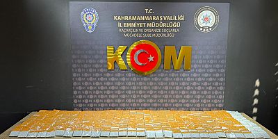 KAHRAMANMARAŞ’TA KAÇAKÇILIK OPERASYONU