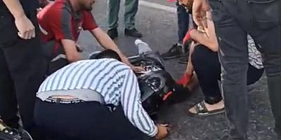 Kahramanmaraş’ın Pazarcık ilçesinde yaşanan motosiklet kazasında sürücü ağır yaralandı.