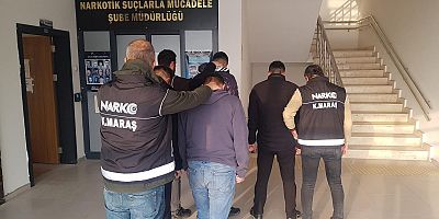 KAHRAMANMARAŞ’TA NARKOTİK OPERASYONU: 7 TUTUKLAMA