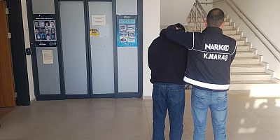 KAHRAMANMARAŞ’TA NARKOTİK VE KAÇAKÇILIK OPERASYONU: 1 TUTUKLAMA