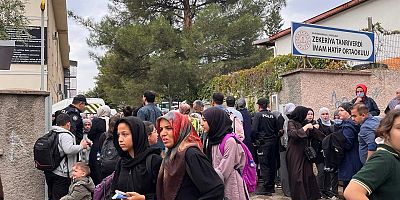 KAHRAMANMARAŞ’TA OKULDA KOKU PANİĞİ: 20 ÖĞRENCİ HASTANEYE KALDIRILDI