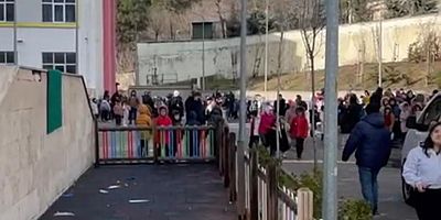 KAHRAMANMARAŞ’TA OKULDA YANGIN PANİĞİ