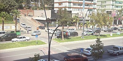 KAHRAMANMARAŞ’TA OTOMOBİL İLE MOTOSİKLET ÇARPIŞTI: 2 YARALI