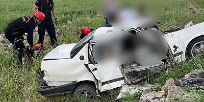 KAHRAMANMARAŞ’TA OTOMOBİL TAKLA ATTI