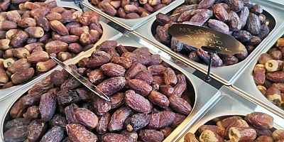 KAHRAMANMARAŞ'TA RAMAZAN BEREKETİ: HURMA SATIŞLARI ARTTI