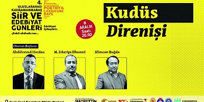 Büyükşehir Belediyesinin 4. Uluslararası Şiir ve Edebiyat Günleri