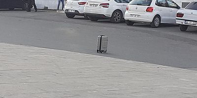 Kahramanmaraş’ta yol üzerine bırakılan valiz