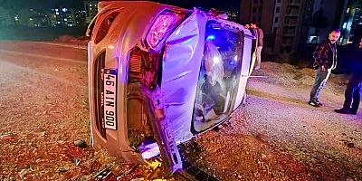 KAHRAMANMARAŞ’TA TRAFİK KAZASI: 2 YARALI