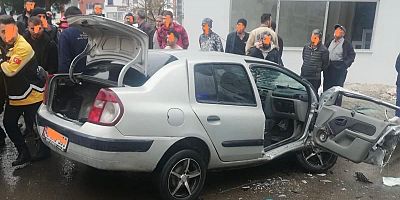 KAHRAMANMARAŞ’TA TRAFİK KAZASI: 2 YARALI