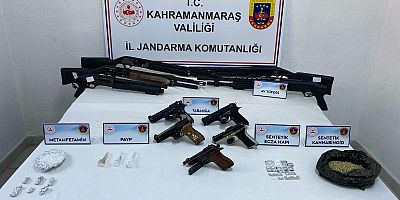 Kahramanmaraş İl Jandarma Komutanlığı ekipleri