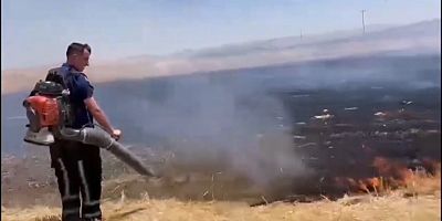 KAHRAMANMARAŞ’TA YANGINLA MÜCADELEDE YENİ TEKNOLOJİLER KULLANILIYOR