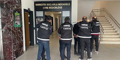 KAHRAMANMARAŞ’TA ZEHİR TACİRİ 7 KİŞİ TUTUKLANDI