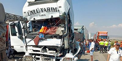 KAHRAMANMARAŞ’TA ZİNCİRLEME KAZA: 1 ÖLÜ 3 YARALI