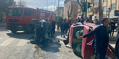KAHRAMANMARAŞ’TA ZİNCİRLEME KAZA: 3 YARALI
