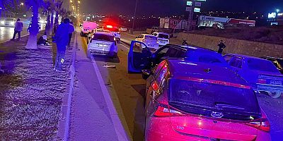 KAHRAMANMARAŞ’TA ZİNCİRLEME KAZA: 5 YARALI