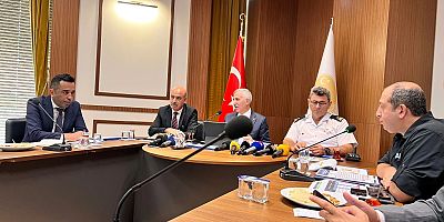 KAHRAMANMARAŞ VALİSİ ÜNLÜER AĞUSTOS AYI GÜVENLİK VERİLERİNİ AÇIKLADI