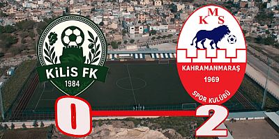 KAHRAMANMARAŞSPOR, KİLİS BELEDİYESPOR'U 2-0 MAĞLUP EDEREK İKİNCİ YARIYA GALİBİYETLE BAŞLADI
