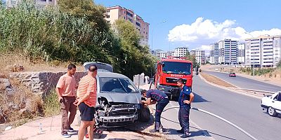 KAHRAMANMARAŞTA  KAZA : 1 YARALI