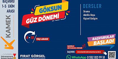 KAMEK İLE HER İLÇEDE EĞİTİM; TÜRKOĞLU VE GÖKSUN’DA KURS KAYITLARI BAŞLADI